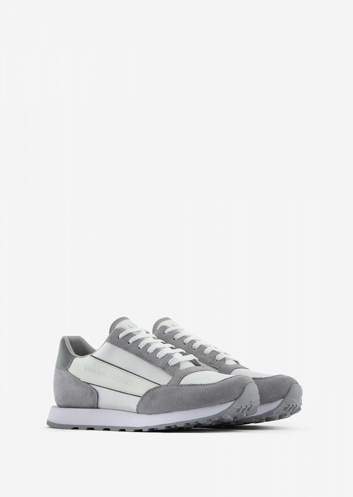 Кросівки Armani Exchange Suede Two-Tone, фото №4