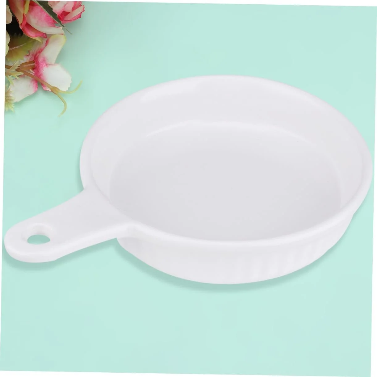 Форма для запікання GALPADA кругла керамічна з ручкою, фото №9