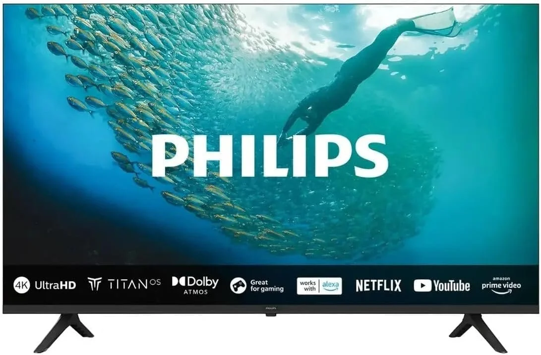 Телевізор 43" Philips 43PUS7009 / 4K / 60 Гц / LED / Titan OS / Wi-Fi / T2, фото №2