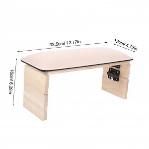 Подставка для рук для маникюра Ipetboom, складная, противоскользящая, эргономичная, PU synthetic.ua - Фото 1