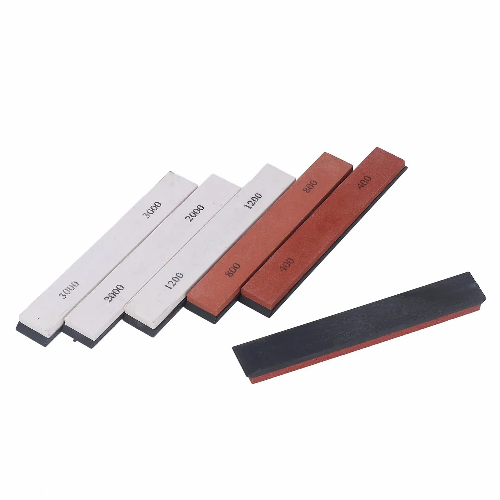 Точильні камені Hyuduo набір 6 штук із білого корунду багатофункціональні, фото №5