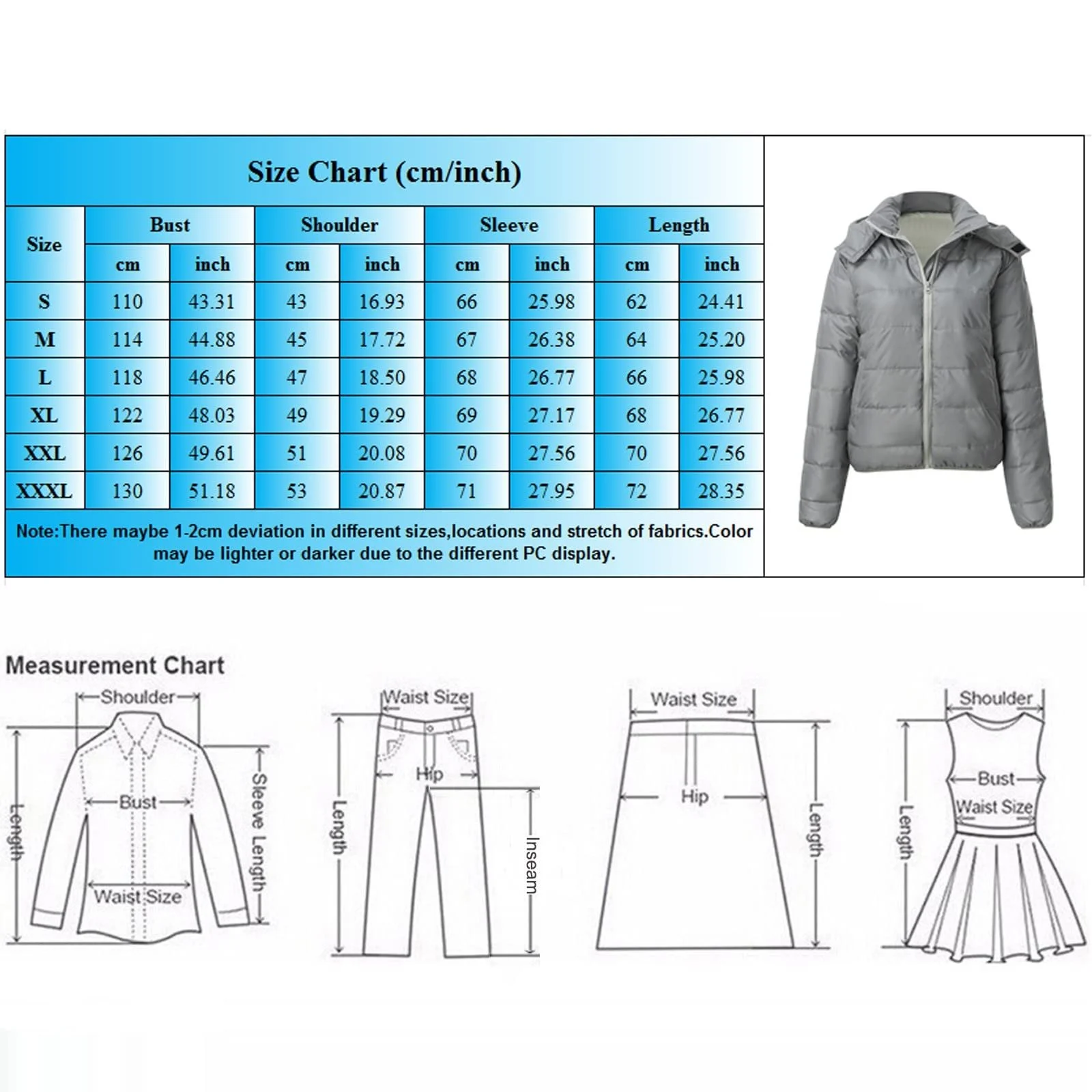 Пальто Glow Hip Hop Сірий, фото №6 Пальто Glow Hip Hop Сірий, фото №6