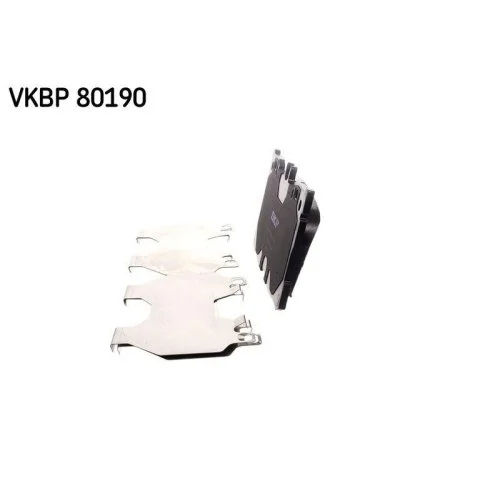 Комплект тормозных колодок SKF VKBP 80190 для MERCEDES-BENZ, передний мост, фото №2