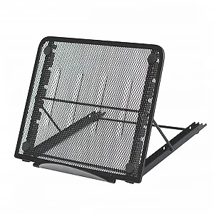 Подставка для ноутбука и планшета Homoyoyo Многофункциональная складная Регулируемая по высоте Черный - Фото 1