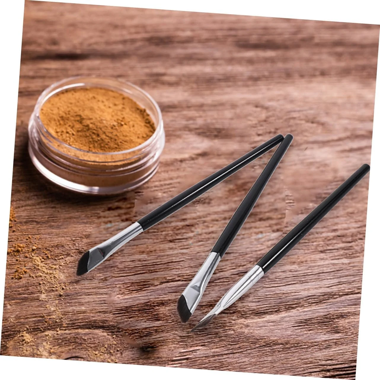 Набір скошених пензлів для брів FRCOLOR, фото №2 Набір скошених пензлів для брів FRCOLOR, фото №2