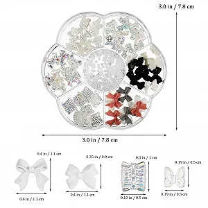 Украшения для ногтей Бантики FRCOLOR 1 коробка synthetic.ua - Фото 1