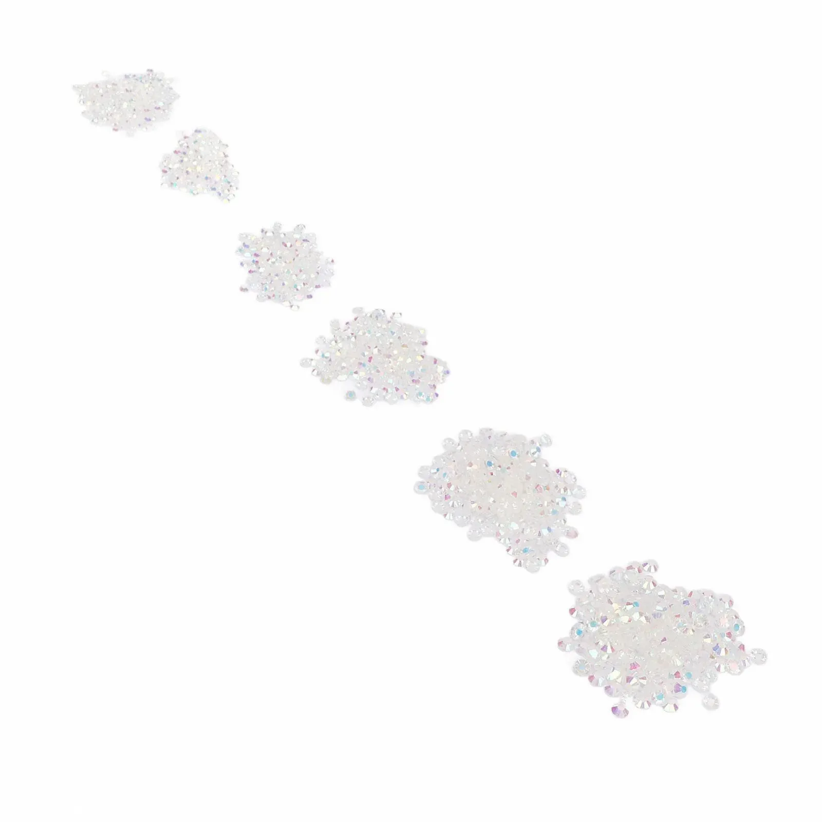 Стразы Стекло Цветное Плоское Дно 3D DIY Декоративные, фото №6