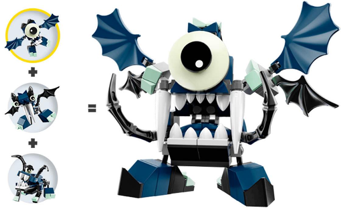 Конструктор Лего LEGO Mixels Глоберт (41533), фото №3