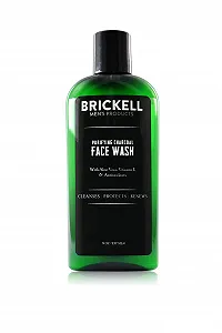 Очищающее средство для лица Brickell Men's Purifying Charcoal Face Wash Натуральное и органическое очищающее средство для лица для мужчин Очищающий гель для ухода за лицом 237 мл С ароматом - Фото 1
