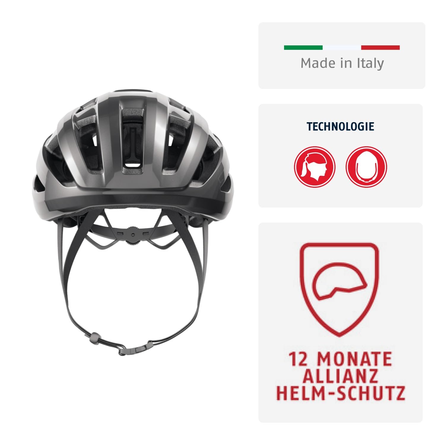 Шлем ABUS PowerDome MIPS, для шоссейного велосипеда, легкий, с системой вентиляции и защиты от ударов, фото №2