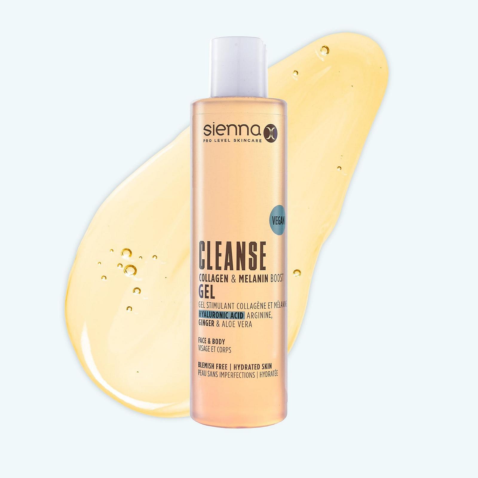 Гель для очищення тіла Sienna X Cleansing Gel Collagen and Melanin Boosting pH-збалансований, фото №5 Гель для очищення тіла Sienna X Cleansing Gel Collagen and Melanin Boosting pH-збалансований, фото №5