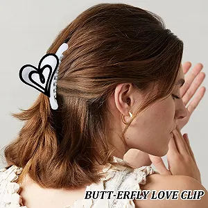 Зажим для волос Zunishaone для женщин, краб для длинных волос для хвостиков | фиксатор для хвостиков для женщин | аксессуары для волос с гладкой поверхностью synthetic.ua - Фото 1