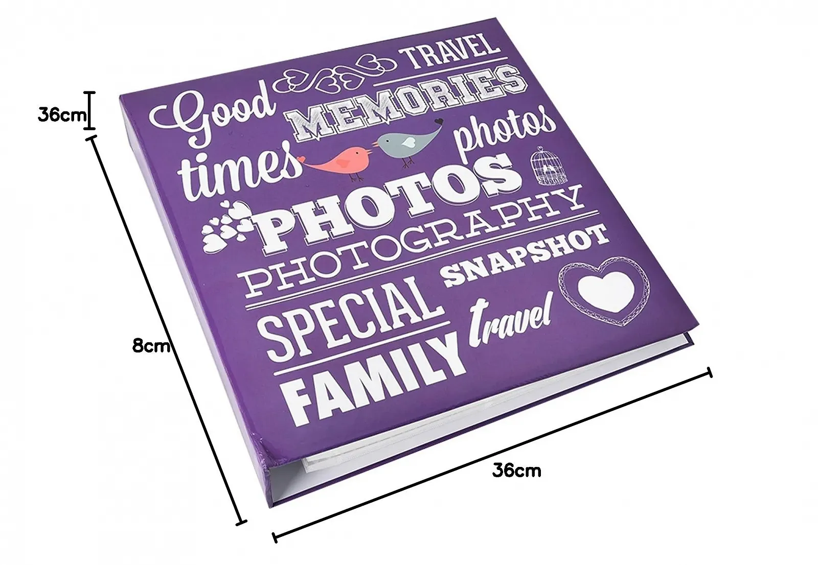 Фотоальбом вставной ARPAN Большой на 500 фотографий 15,24 см x 10,16 см - Фиолетовый, фото №9 Фотоальбом вставной ARPAN Большой на 500 фотографий 15,24 см x 10,16 см - Фиолетовый, фото №9