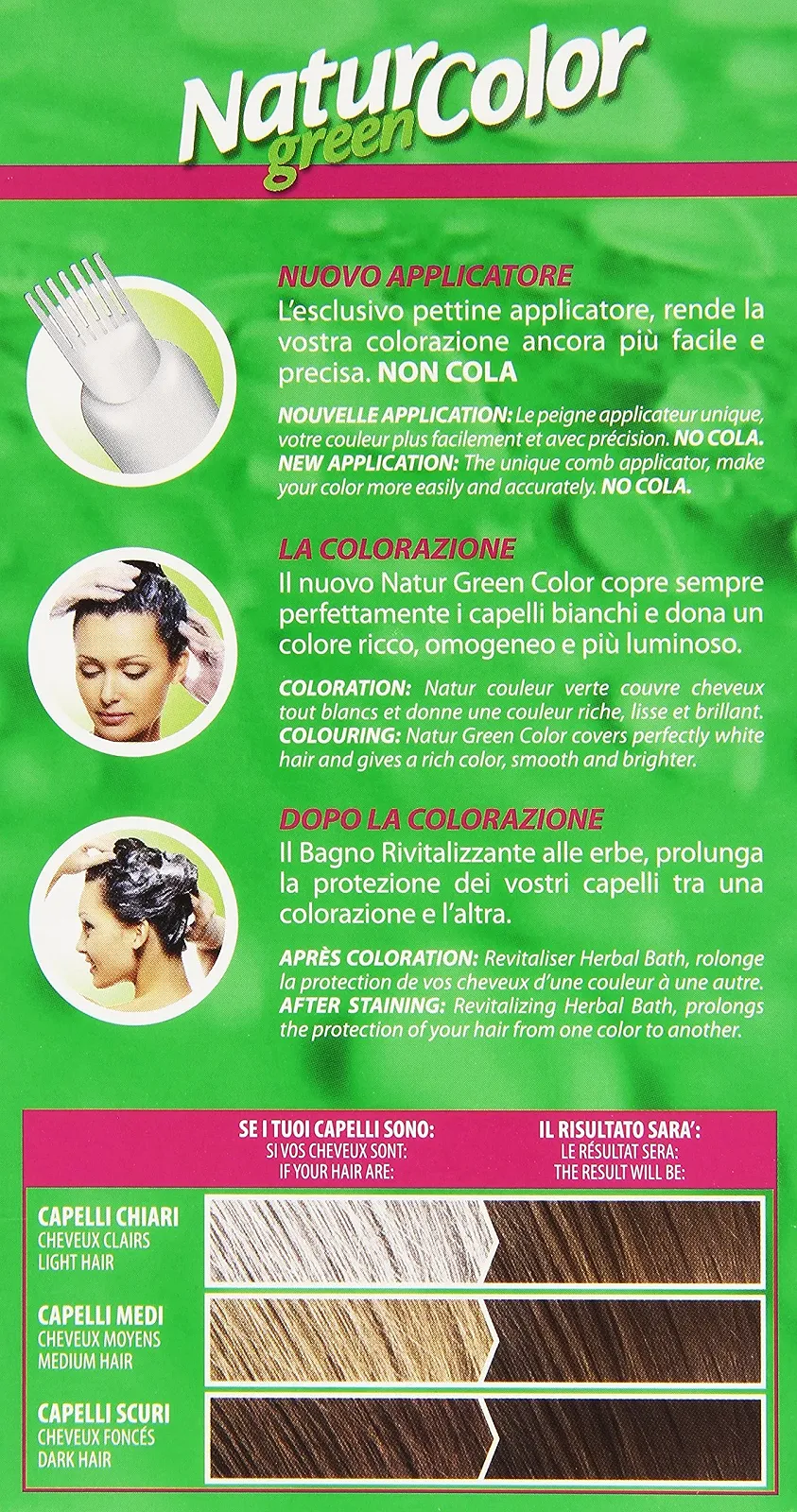 Фарба для волосся René Blanche Natur Color 7N Блондин, фото №3