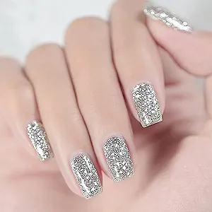 Гель-лак Vishine #922, блискучий срібний synthetic.ua - Фото 1