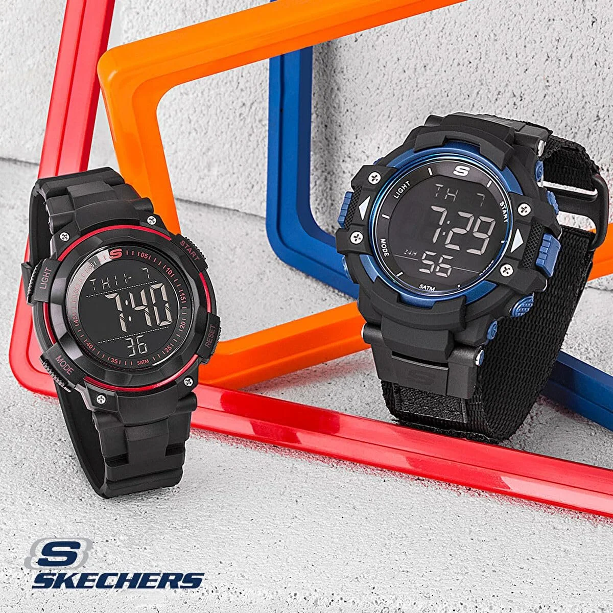 Годинник Skechers Чоловічий Цифровий з поліуретановим ремінцем, фото №3 Годинник Skechers Чоловічий Цифровий з поліуретановим ремінцем, фото №3