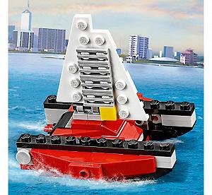 Конструктор LEGO Creator Красный вертолёт 31057 synthetic.ua - Фото 1