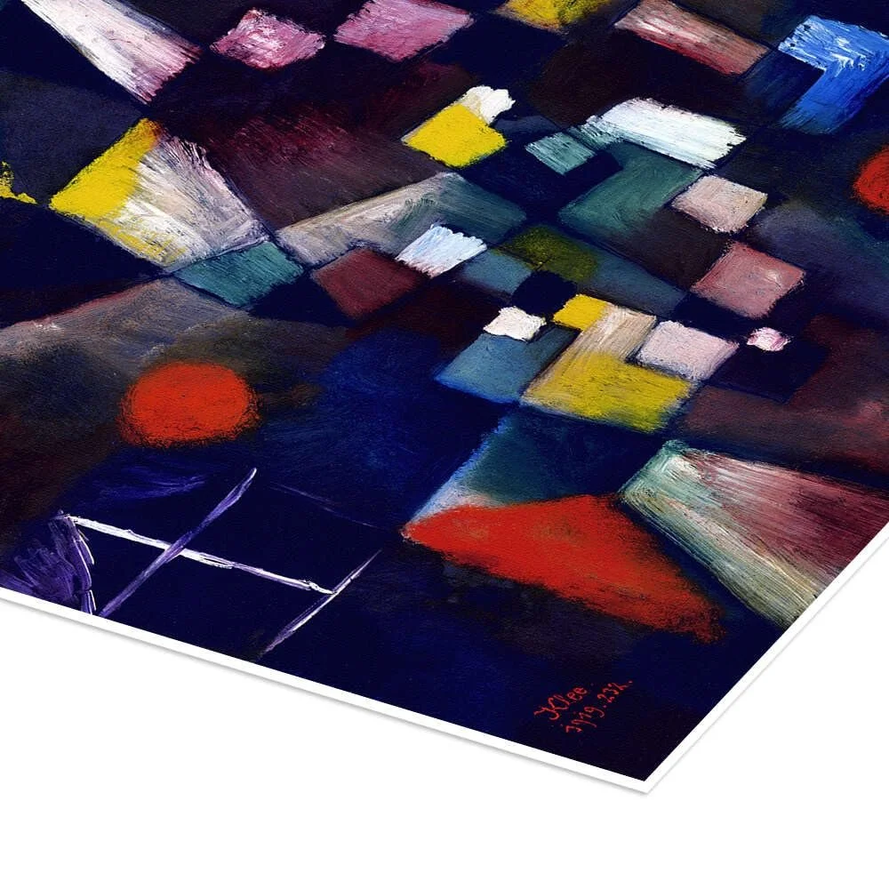 Постер Paul Klee The Full Moon 50 x 70 см Цветной, фото №3