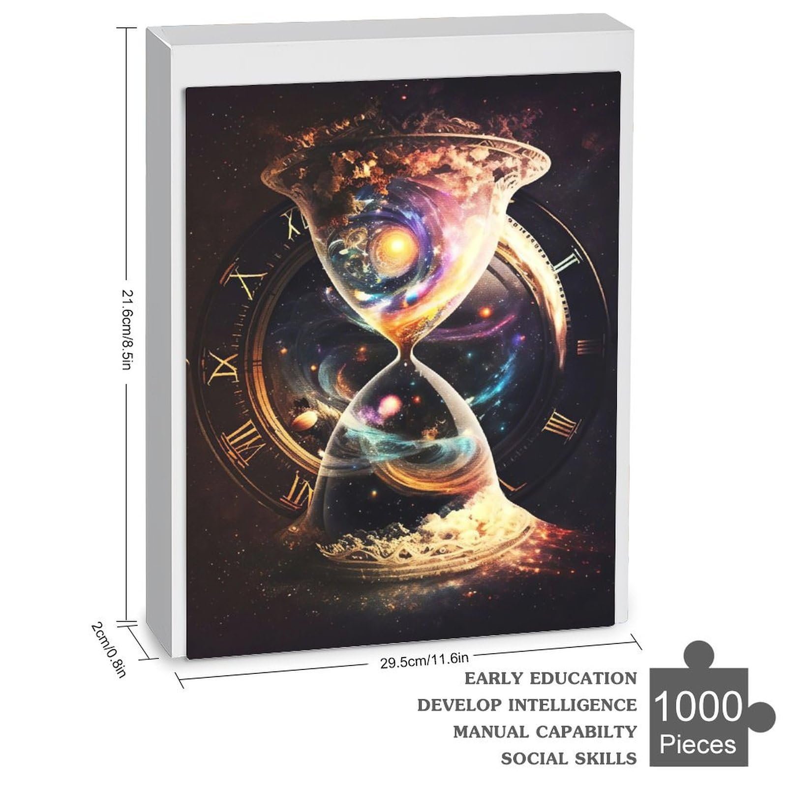 Дерев'яний пазл Universe of Time 1000 елементів 78 x 53 см, фото №3