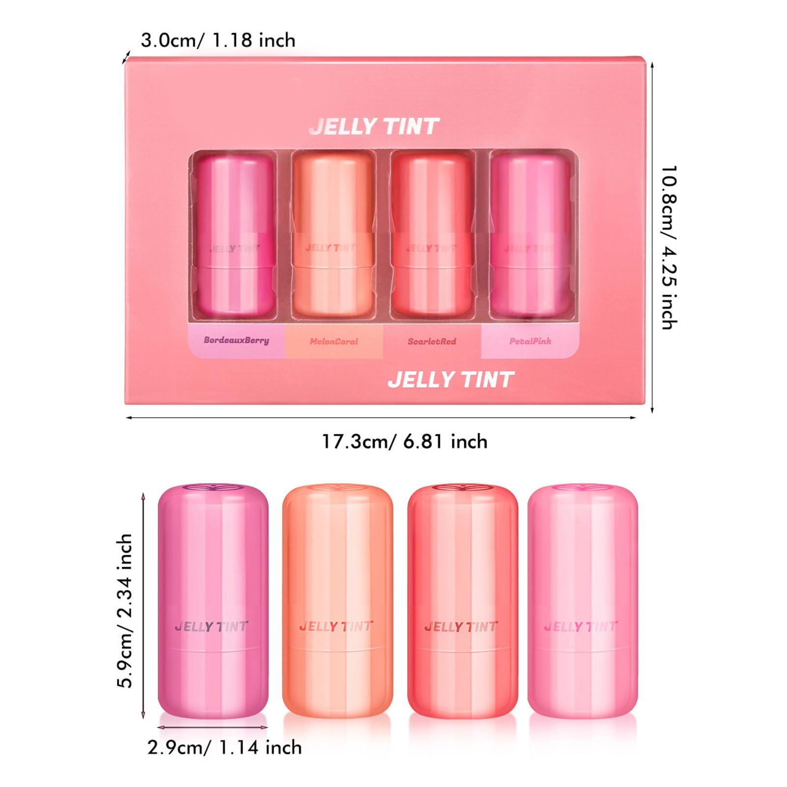 Румяна Jelly Stick Гладкий и стойкий Цвет щек Увлажняющий Инструмент для макияжа лица Для женщин, фото №3 Румяна Jelly Stick Гладкий и стойкий Цвет щек Увлажняющий Инструмент для макияжа лица Для женщин, фото №3