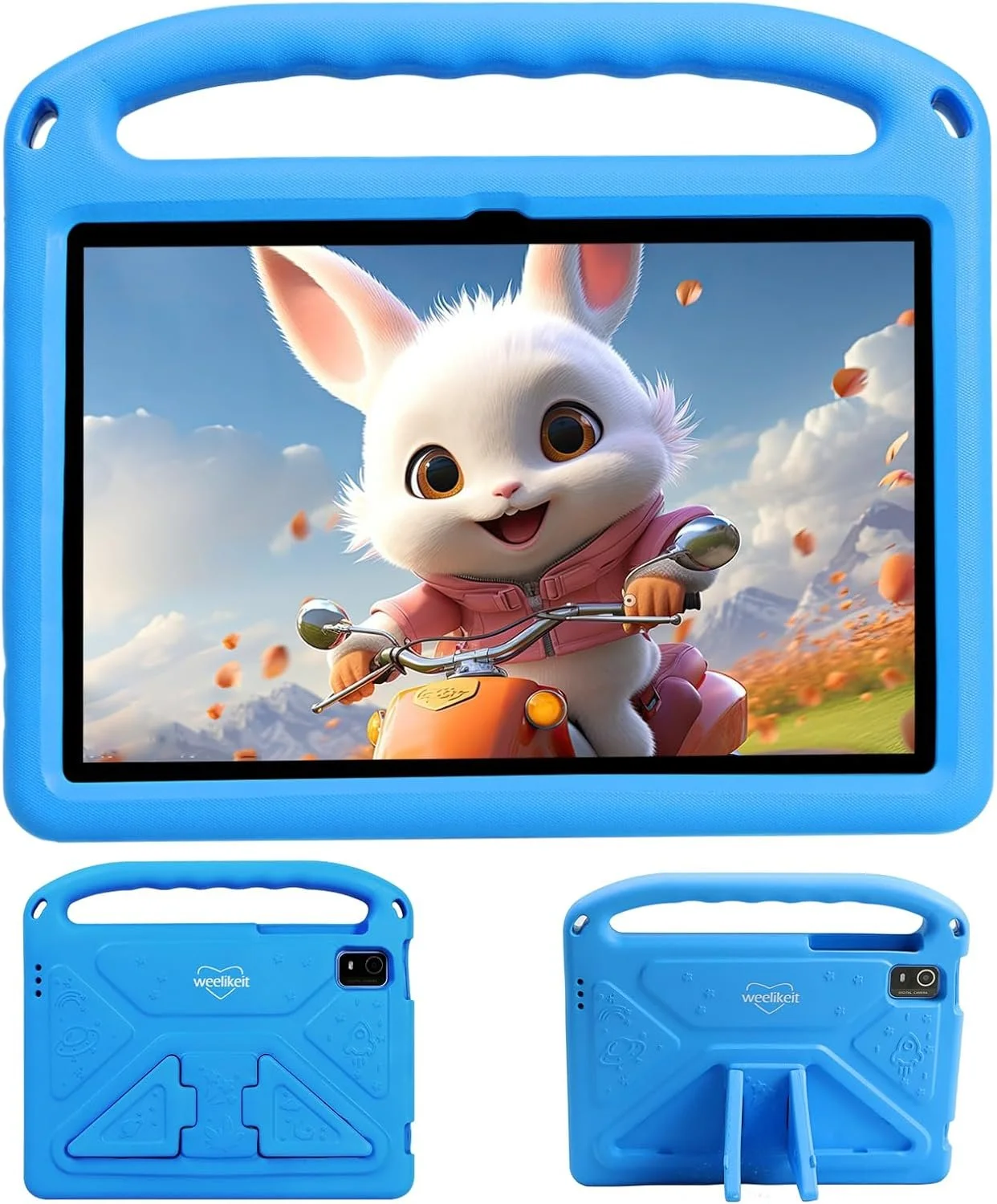 Планшет 10.1" Weelikeit C19W 4+13/128Gb 8 ядер Android 14 6000 мАч Голубой, фото №1