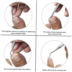 Набір для манікюру Healvian 2 шт. з нержавіючої сталі з довгою ручкою ціна на synthetic.ua - Фото 1 Набір для манікюру Healvian 2 шт. з нержавіючої сталі з довгою ручкою synthetic.ua - Фото 1