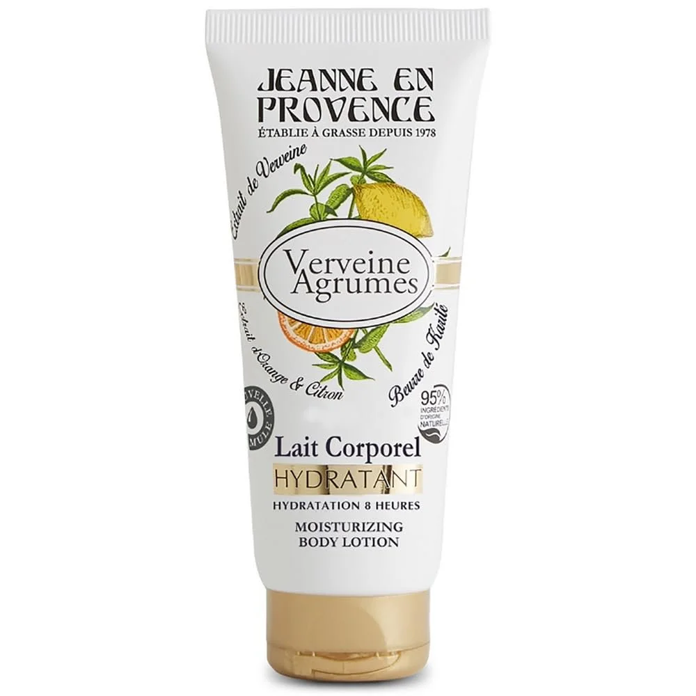 Молочко для тіла JEANNE EN PROVENCE Інтенсивно зволожуюче та запашне Аромат цитрусової вербени, фото №1