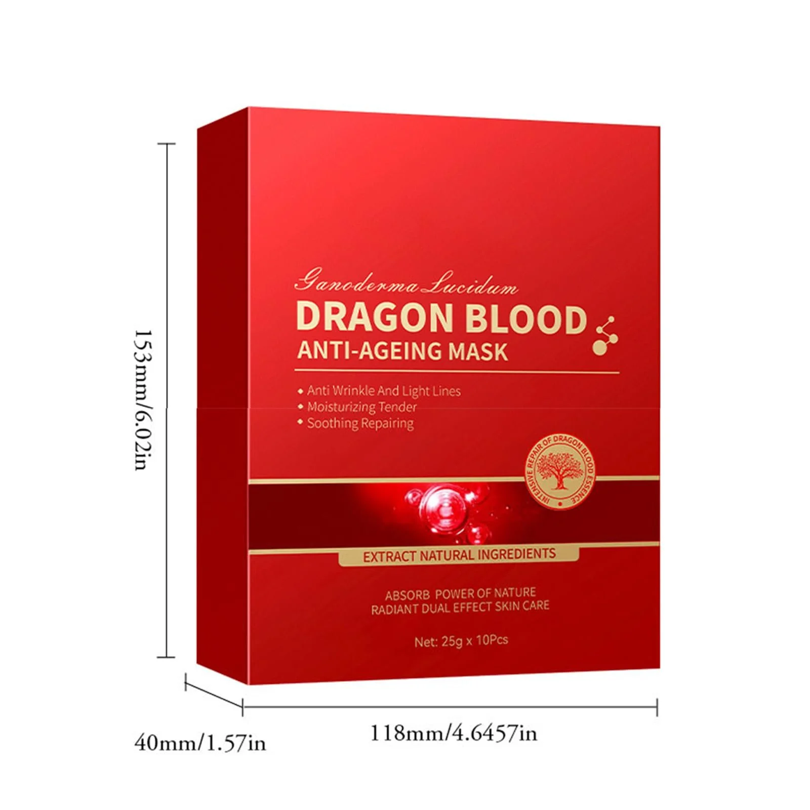 Маска для обличчя Tkekruh 10 шт, антивікова, фото №7