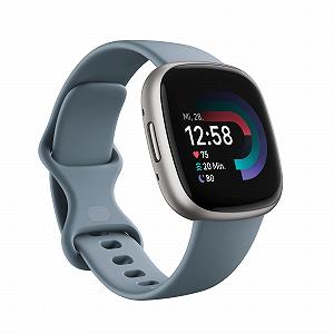 Смарт-годинник Google Fitbit Versa 4, фітнес-трекер з вбудованим GPS, функцією телефона, 6 днів роботи від батареї, 40+ режимів тренувань, сумісні з Android/iOS - Фото 1