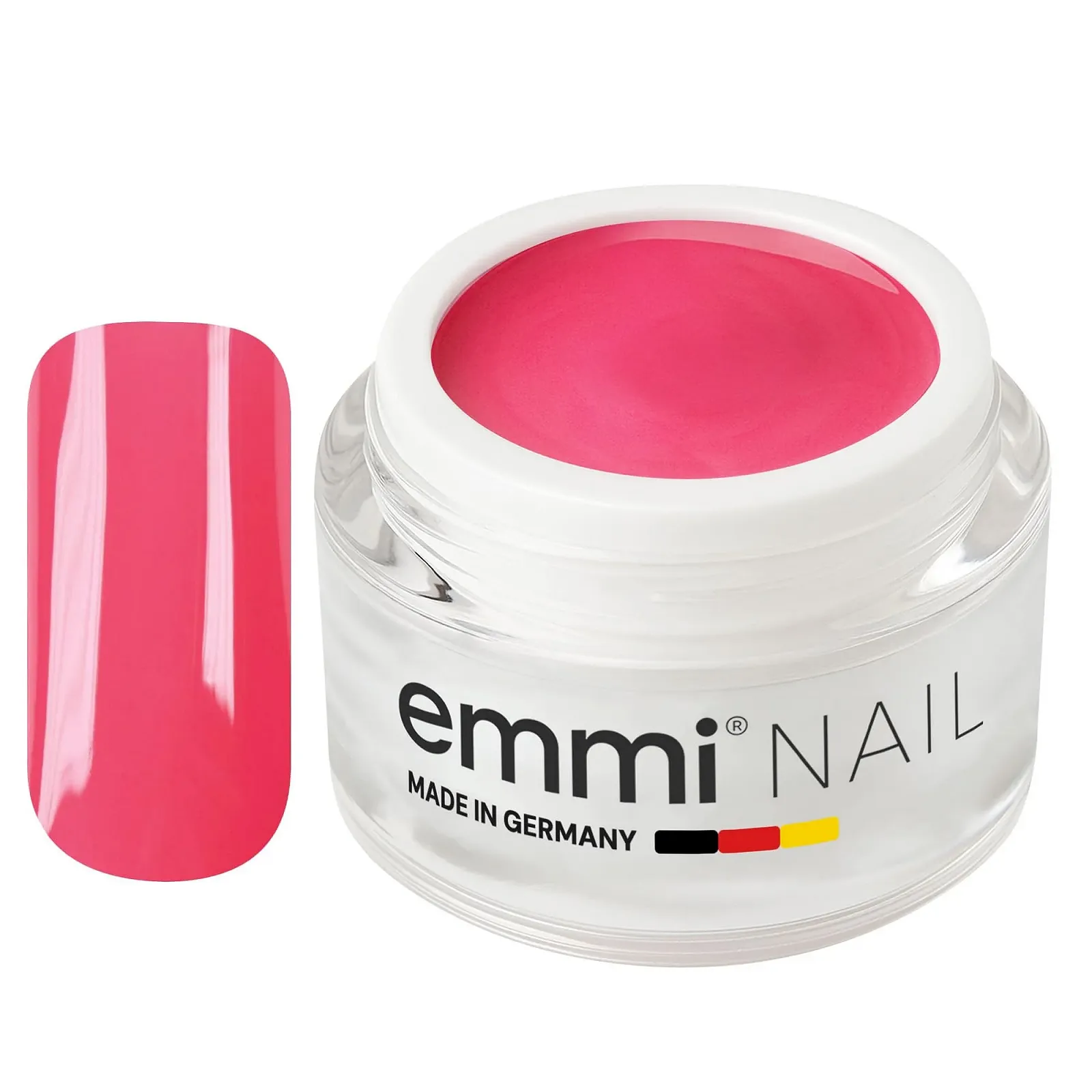 Гель-лак Emmi Nail Red, UV/LED гель для интенсивного цвета, высокая пигментация, средняя вязкость, самовыравнивание, 5 мл, насыщенный карминный, фото №1 Гель-лак Emmi Nail Red, UV/LED гель для интенсивного цвета, высокая пигментация, средняя вязкость, самовыравнивание, 5 мл, насыщенный карминный, фото №1