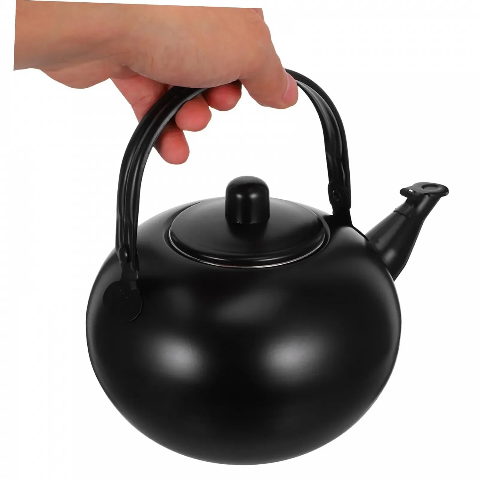 Чайник-заварник FUNNETOYU Edelstahl з вбудованим ситечком, стильний, міцний та рівномірно нагрівається для дому, фото №5