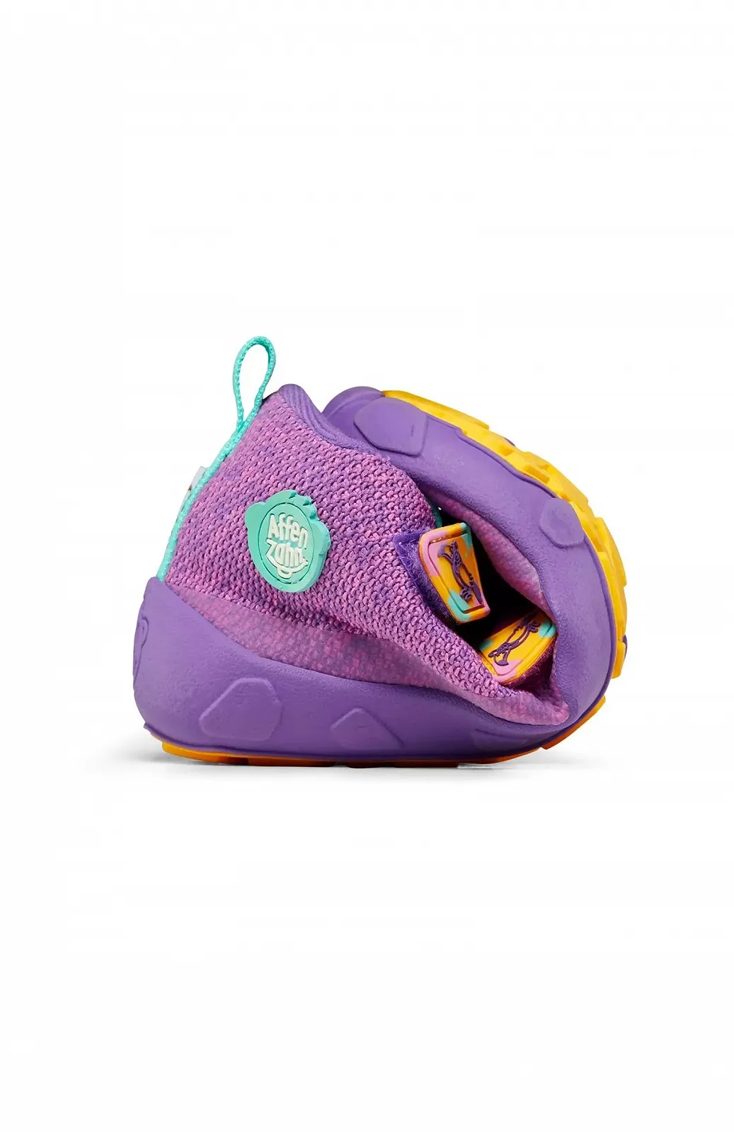 Перехідне Взуття Affenzahn Knit Happy водонепроникне дихаюче веганське з холодним підкладом, застібками-липучками та нековзною підошвою Розмір 21-32, фото №7