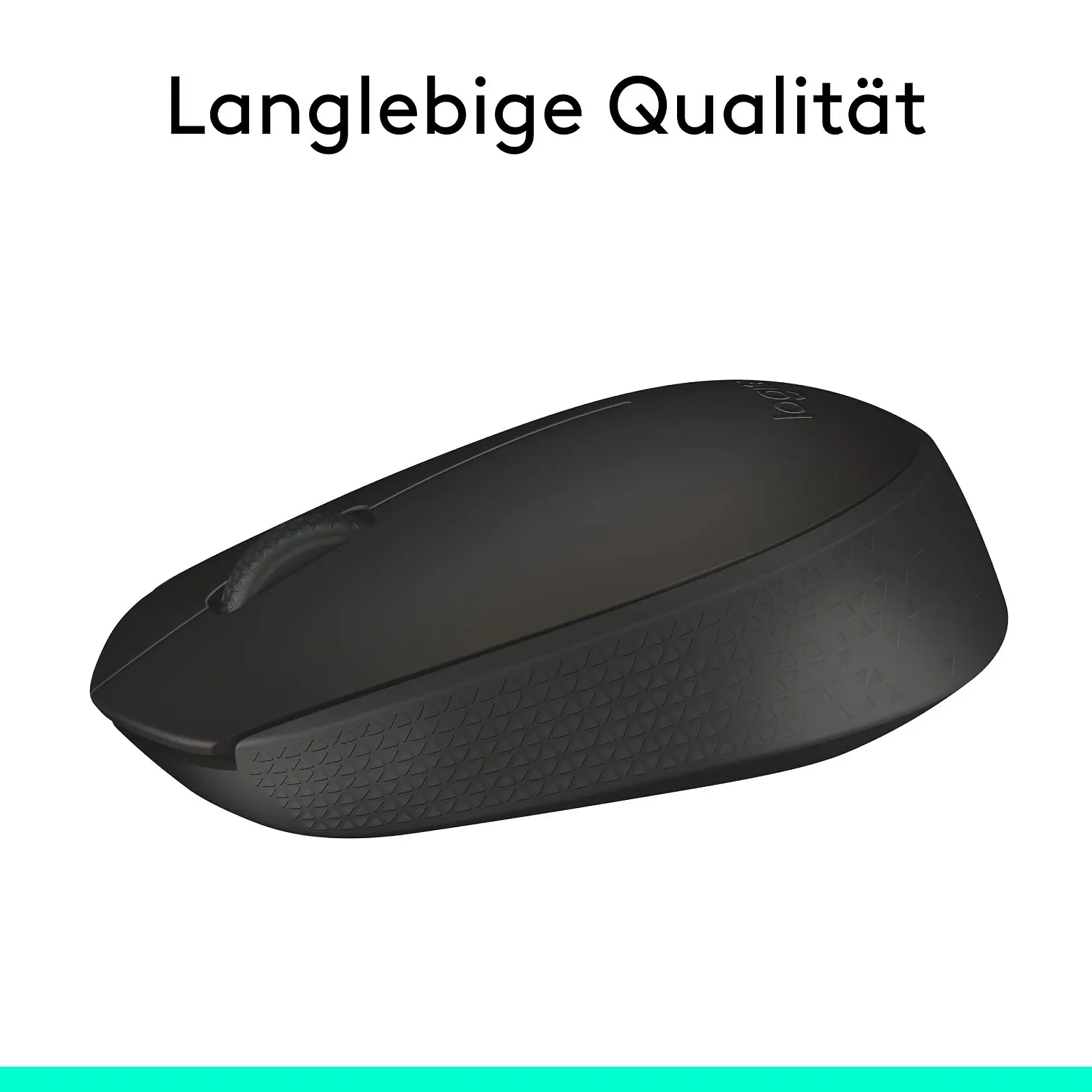 Мышь Logitech M171 Беспроводная, 2,4 ГГц подключение через USB-приемник, оптический сенсор, 12 месяцев работы от батареи, для обеих рук, 3 кнопки, для ПК / Mac - Черный, фото №5