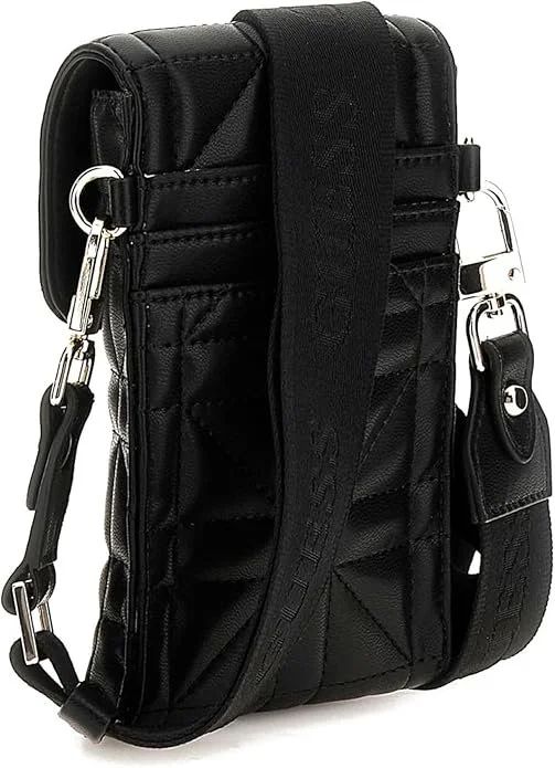 Жіноча сумка для телефону Guess Latona Flap Chit Chat Чорний, фото №2