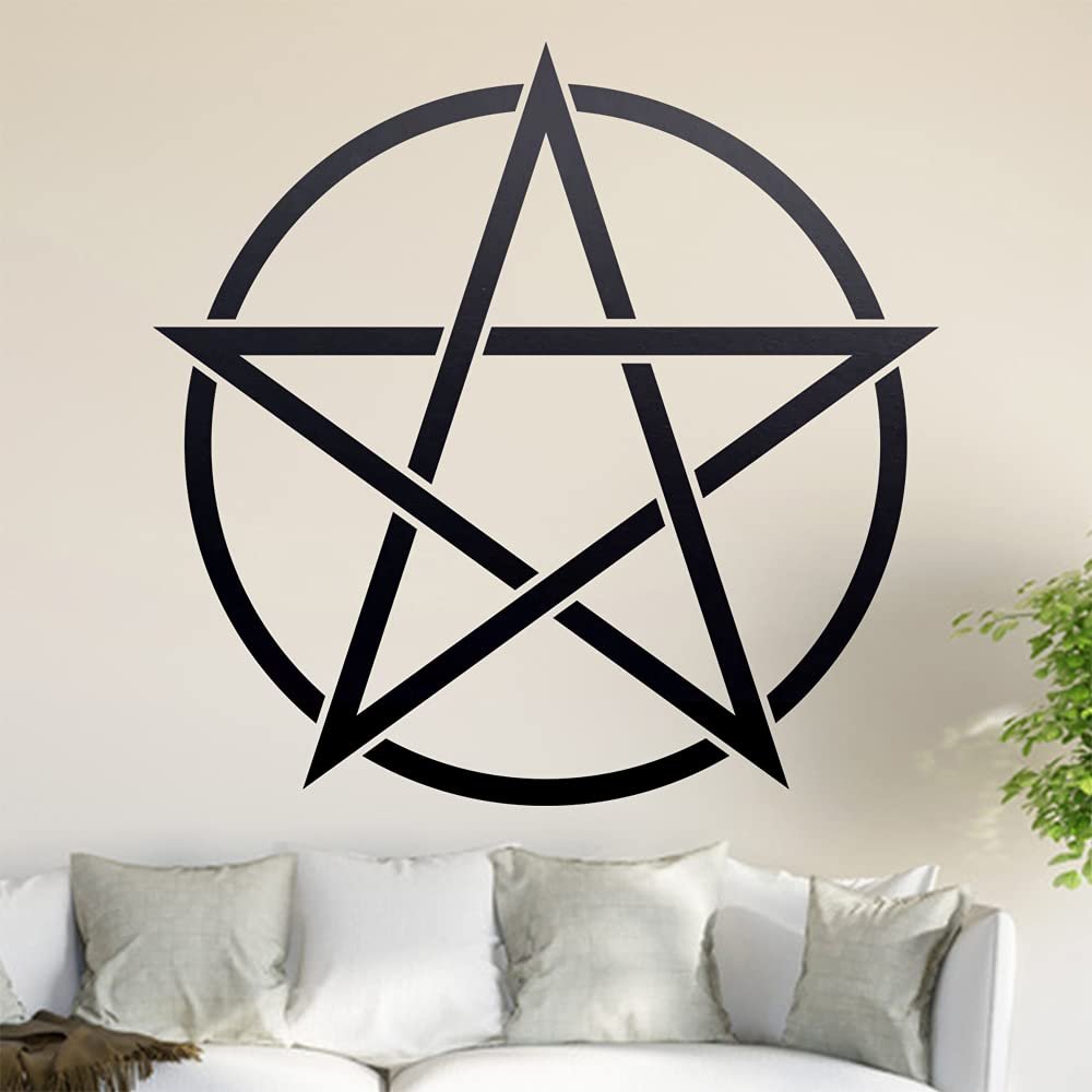 Наклейка на стену Pentagram 70_schwarz 123 x 120 см, фото №1