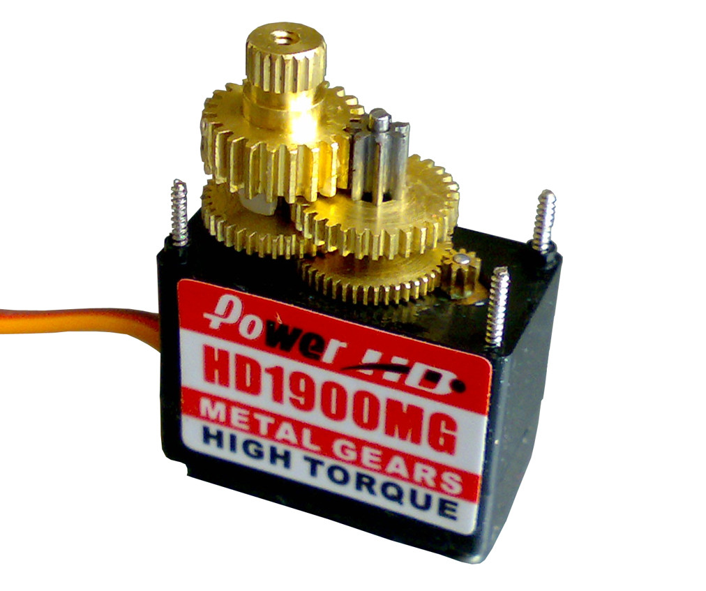 Сервопривод микро 14г Power HD 1900MG 1.2кг/0.11сек, фото №2
