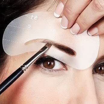 Макияж Christian Faye Водостойкий Полуперманентный Устойчивый к размазыванию до 24 часов 3 трафарета Уголь, фото №2