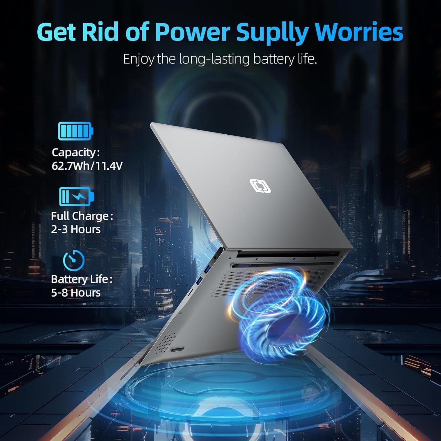 Ноутбук 15.6" Jumper EZbook X8 Intel Core i5-12450H RAM 16GB SSD 512GB Windows 11 (UKR), фото №4