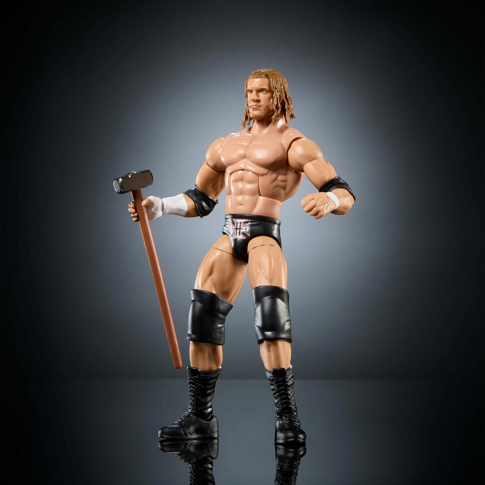 Фигурка Mattel WWE Elite Collection Triple H Premium Live Event SummerSlam с компонентами William Shelf, фото №5