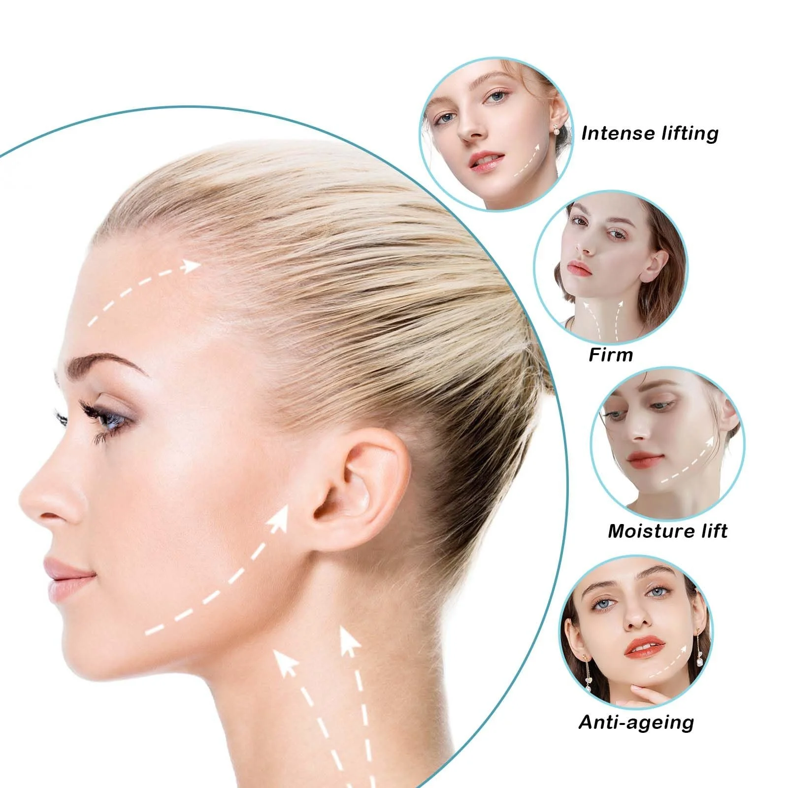 Стрічка для обличчя для підтяжки обличчя 160 штук, фото №5 Стрічка для обличчя для підтяжки обличчя 160 штук, фото №5