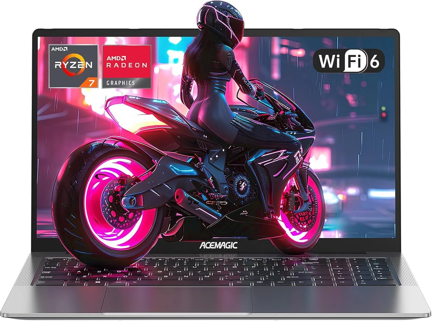 Ноутбук 16.1" ACEMAGIC AX16 Pro AMD Ryzen 7 5825U RAM 16GB SSD 512GB Windows 11 (UKR), фото №1