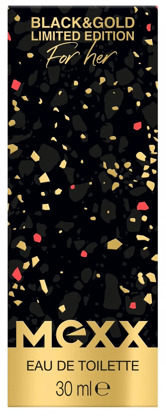 Туалетна вода Mexx Black & Gold Limited Edition Woman 30 мл, фото №2