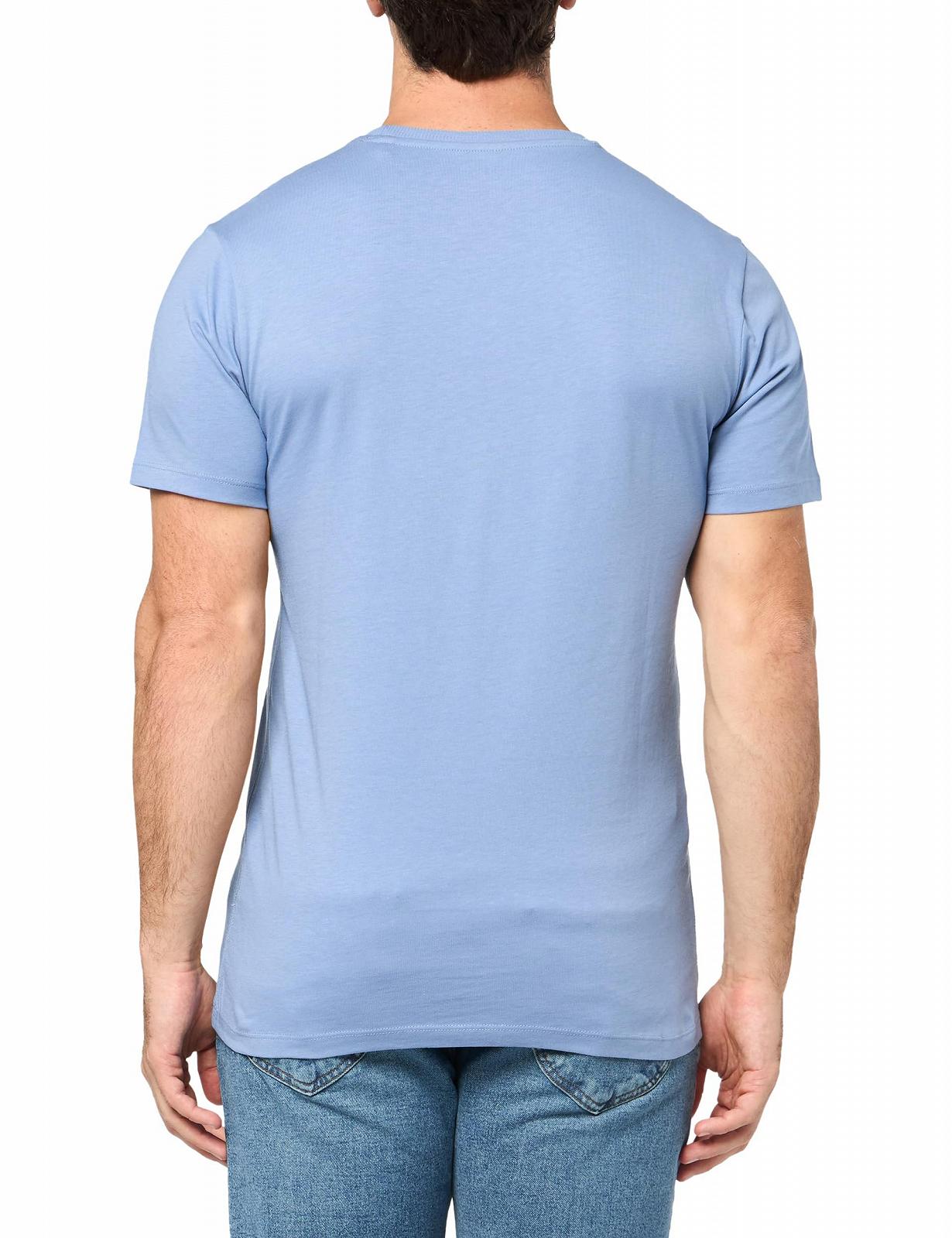 Мужская футболка GUESS Eco Mosaic Logo Tee - Серый - L, фото №2