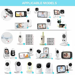 Тримач для відеоняні Universal GHB Philips Avent Momcozy ieGeek Boifun Mobile Phone Holder synthetic.ua - Фото 1