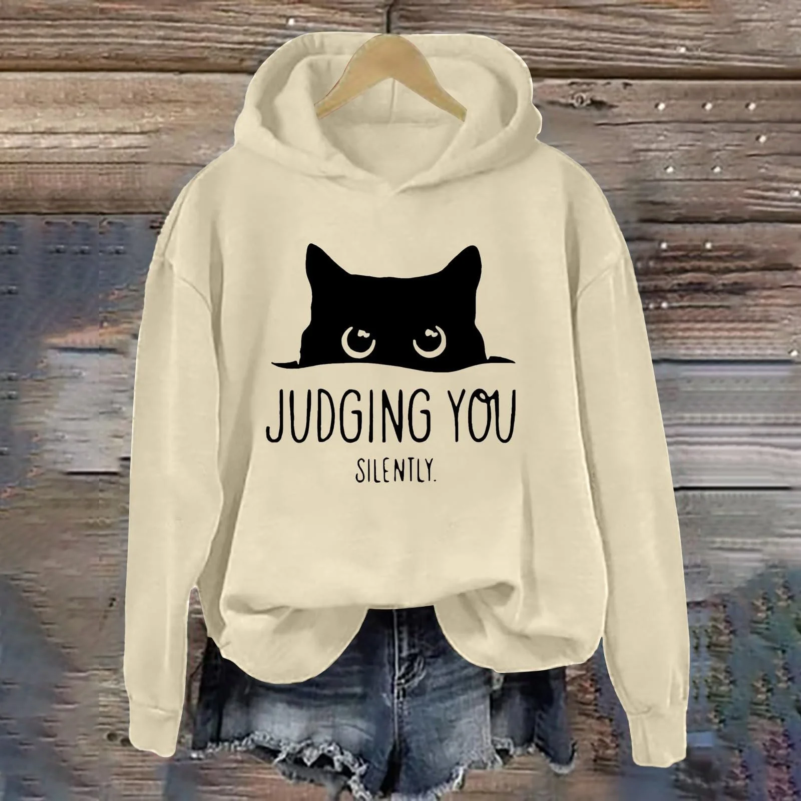 Женская Удобная Толстовка с круглым вырезом, Мягкая Зимняя Толстовка с круглым вырезом, Рождественская Свободная Теплая Толстовка с длинными рукавами для женщин, фото №3