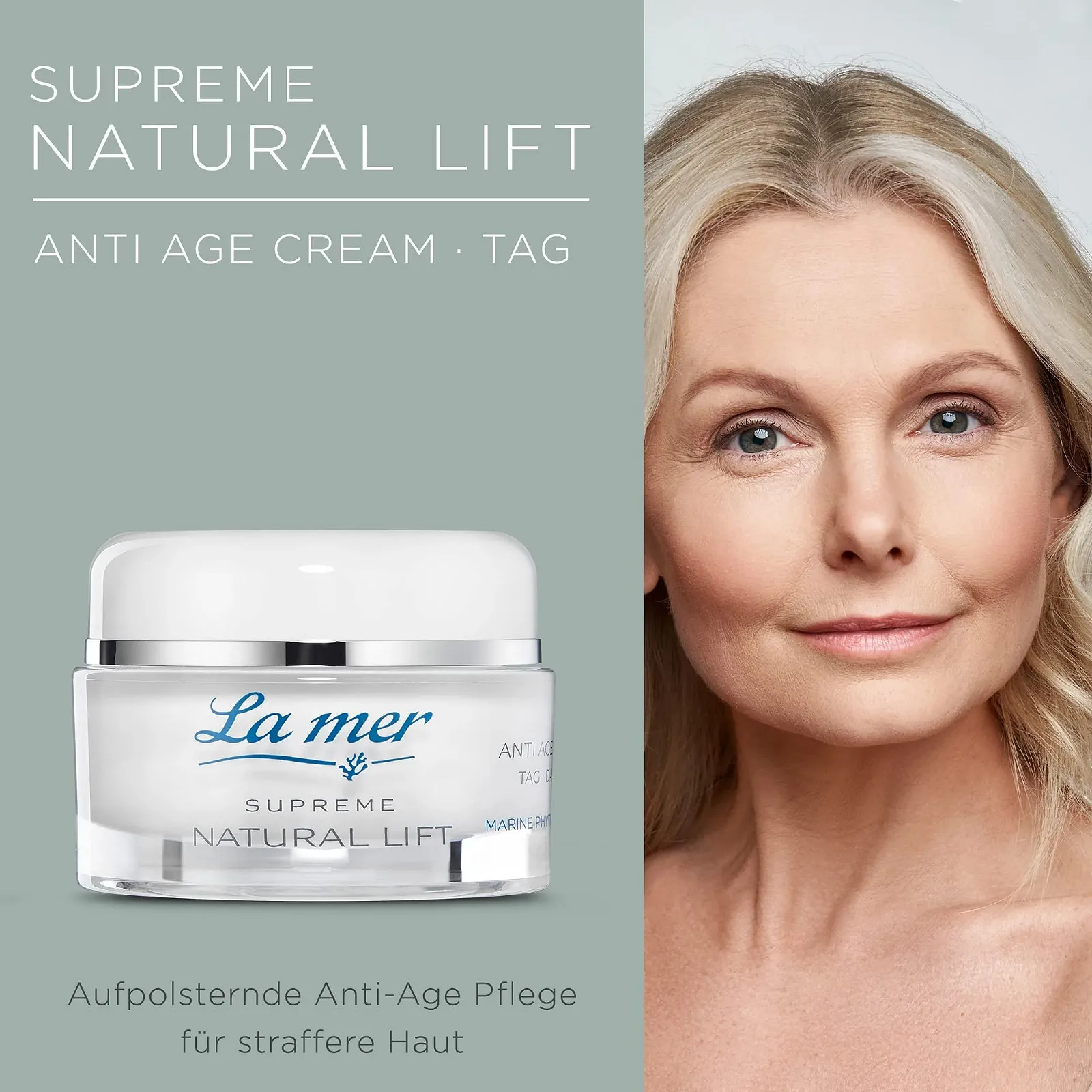 Денний крем для обличчя La mer Supreme Natural Lift Anti-Age Cream Tag з ефектом зміцнення та розгладження для всіх типів шкіри 50 мл, фото №2