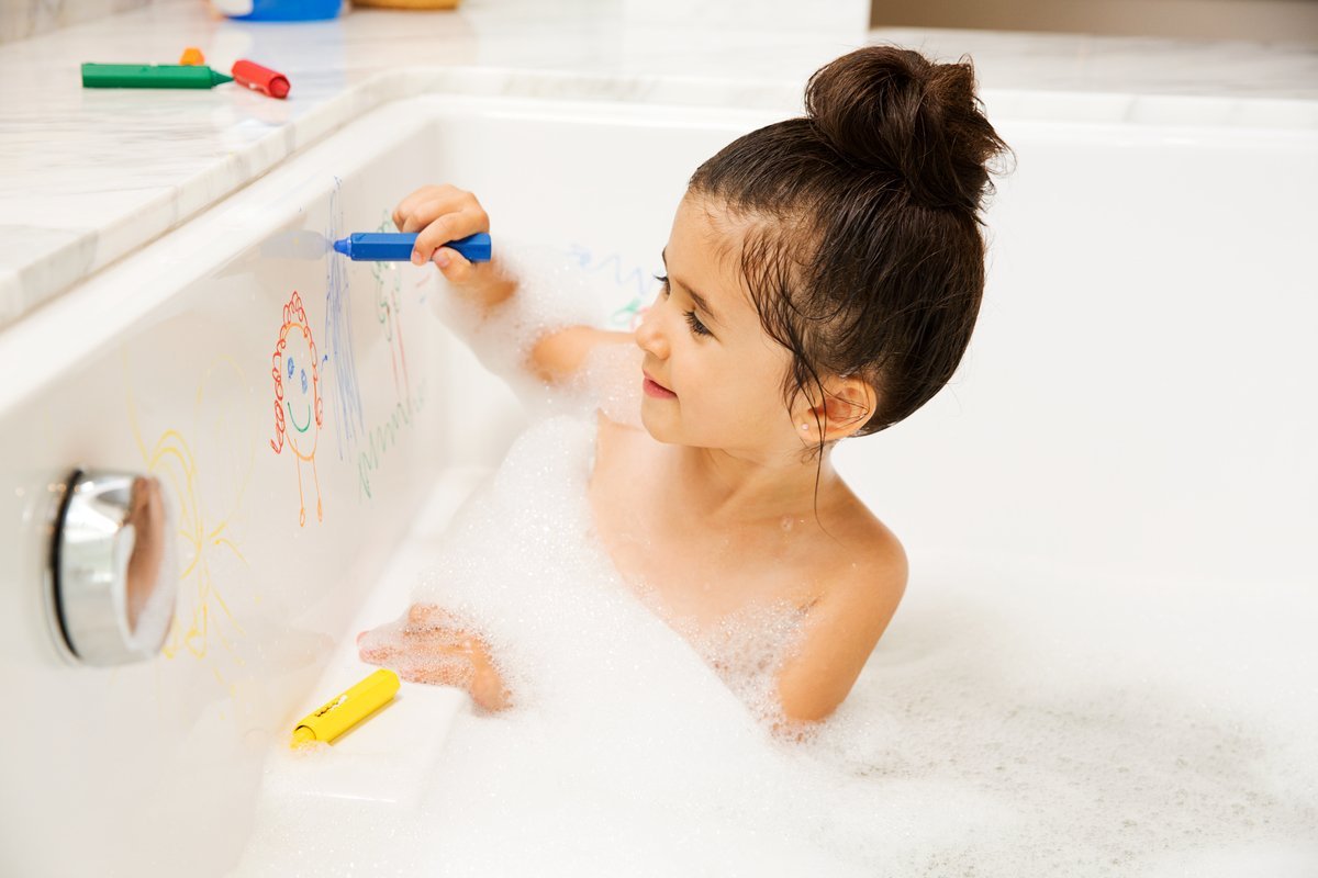 Мел для ванны Munchkin Multi-Coloured, набор 5 шт., фото №3