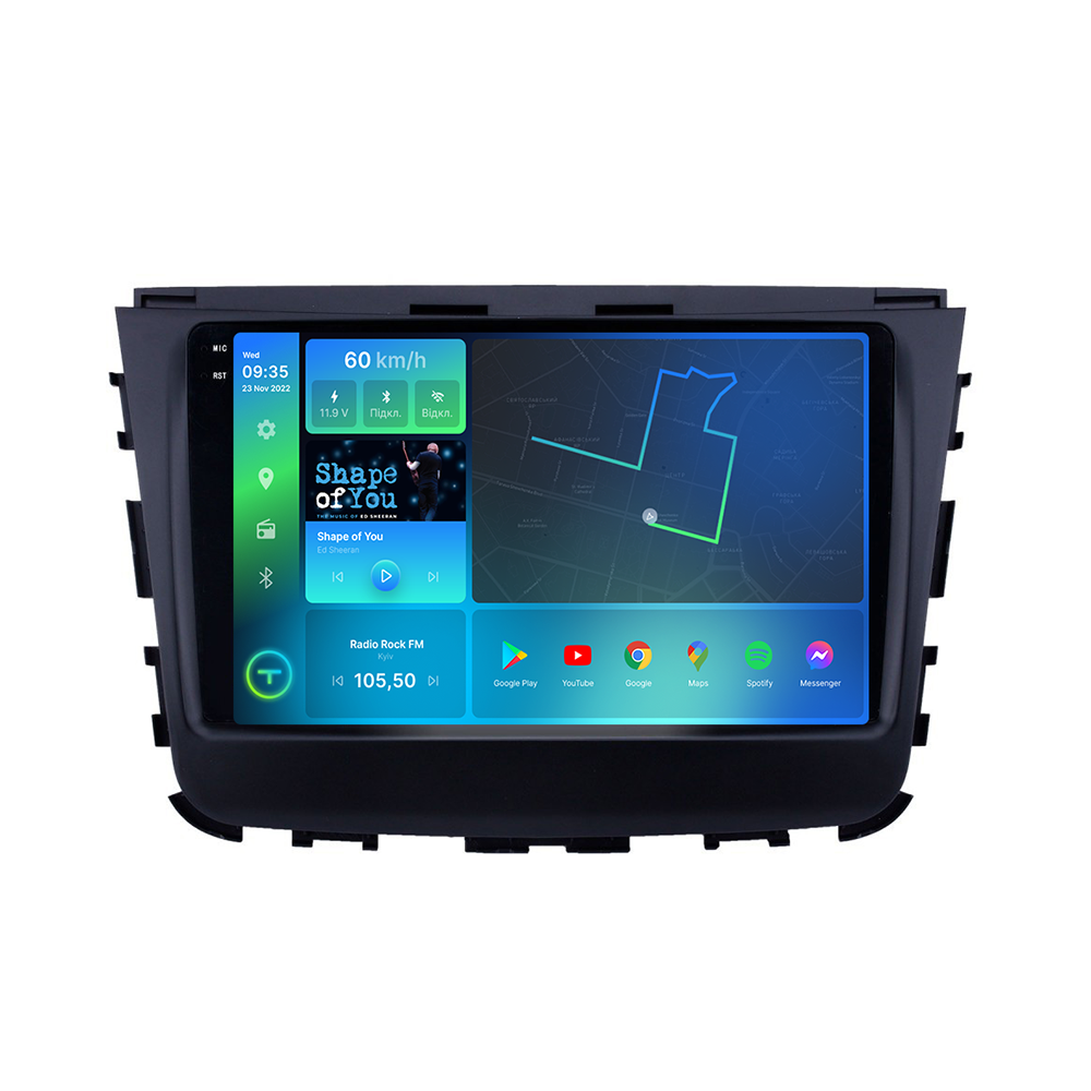 Штатная магнитола Torssen 2K SsangYong Rexton 19 F10432 4G Carplay DSP 4/32Gb QLed 9, фото №1