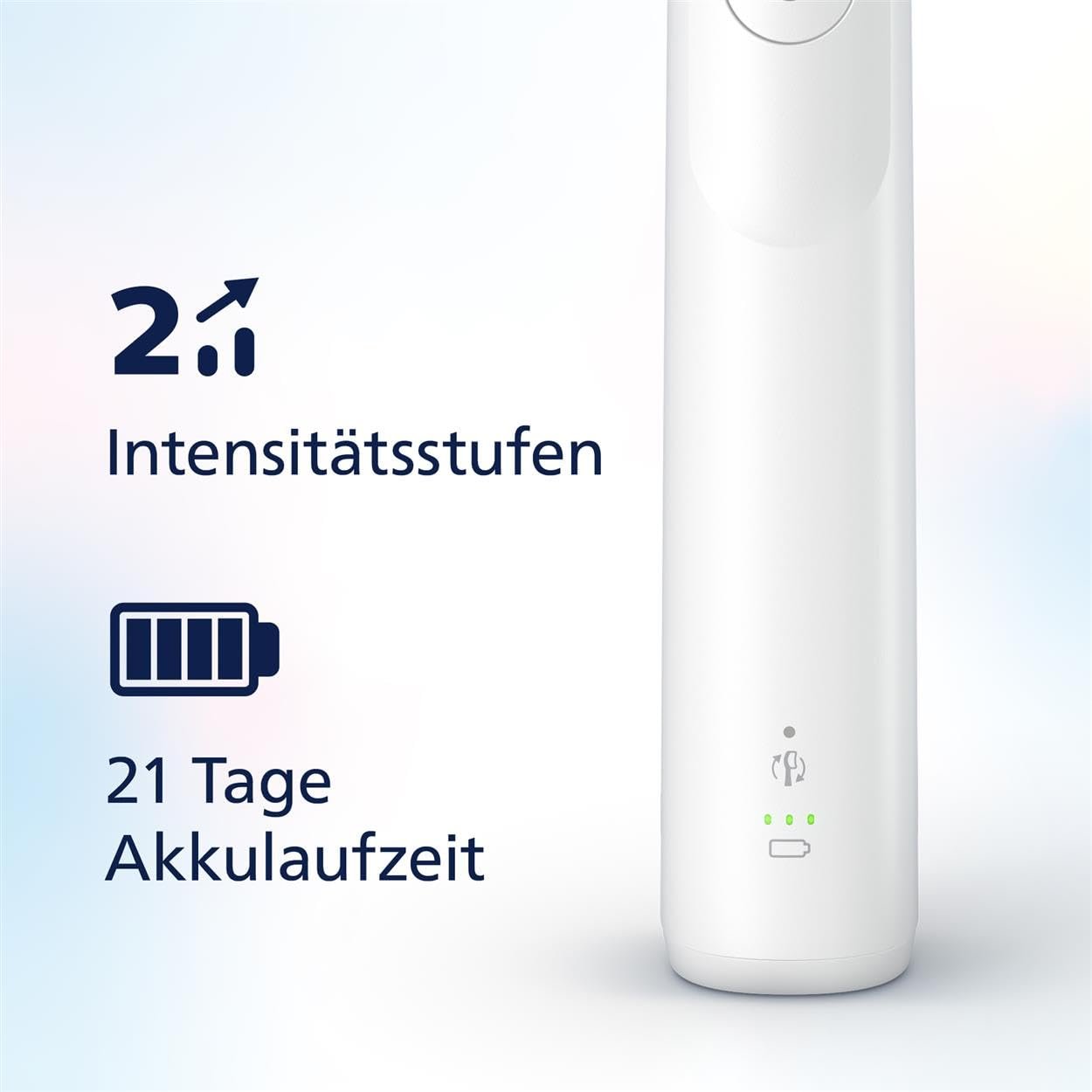 Зубная электрощетка Philips Sonicare 5300 HX7108/04 звуковая 2 уровня интенсивности Белый, фото №4