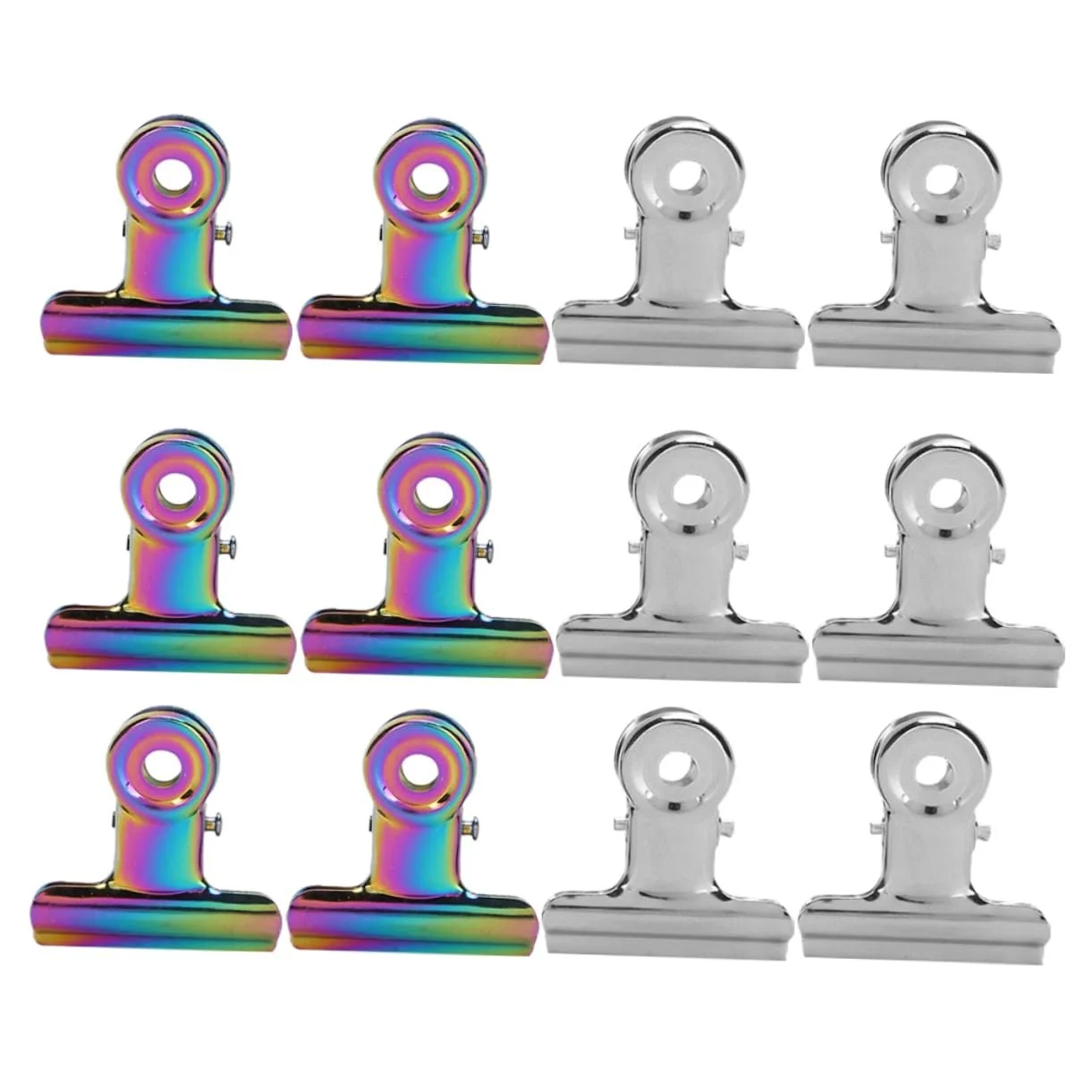 Клипсы для ногтей Beaupretty 12 шт., металлические зажимы, фото №1